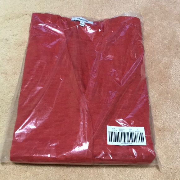 ⭐️HOST PICK⭐️ MADEWELL Lightweight Open Front Cardigan - Picture 7 of 8